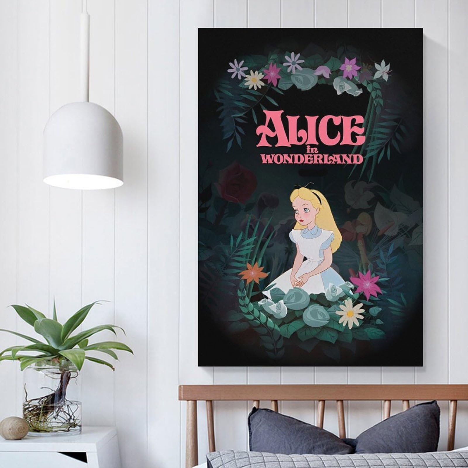 Amazon.co.jp: 不思議の国のアリス アートポスター 飾り絵 かわいい