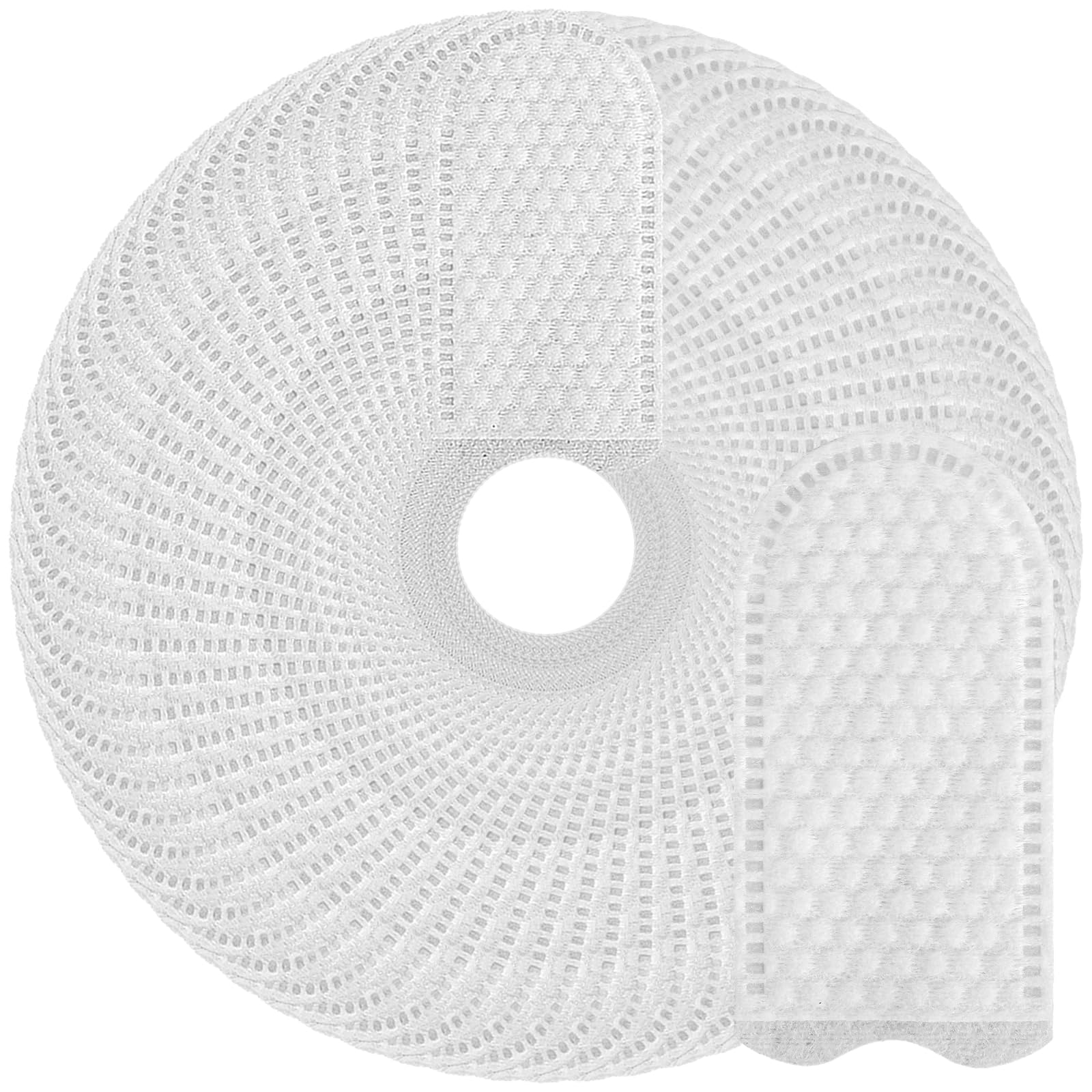 100 Pcs Cotton Finger Cots Dog Ear Wipes for Pet Ear Cleaning Cloth Finger Cots Fingers Covers Fingers Gloves Disposable for Nails Cleaning Dog Cat Teeth Cleanings Grooming Nail Trimming Precise Tasks - image 8