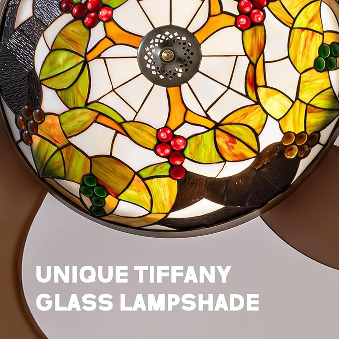 Ventilador de Techo 36 Pulgadas con Luz LED, Control Remoto miniatura 8