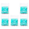 JMU Orthodontic Elastics 1/4 Medium, 500 pack Non-Latex Intraoral Elastic Bands Neon Dental Rubber Bands Made in USA