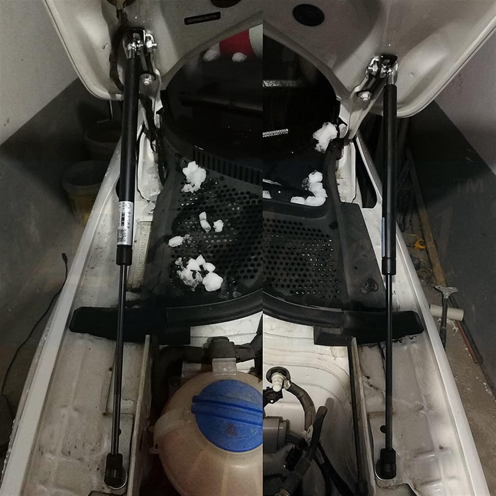 Repuesto para capó de coche Rapid 2013-2019, amortiguador de gas, soporte de elevación, soporte hidráulico de barra hidráulica