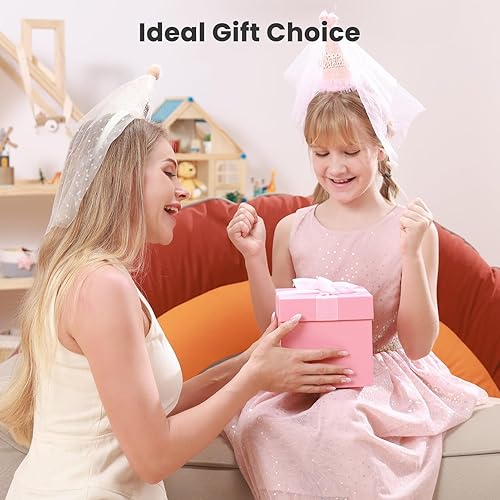 Vista 12 de Tilhumt Juego de 2112 cuentas para hacer 18 pulseras de la amistad, kit de fabricación de pulseras con 12 colores de cuentas de arcilla polimérica