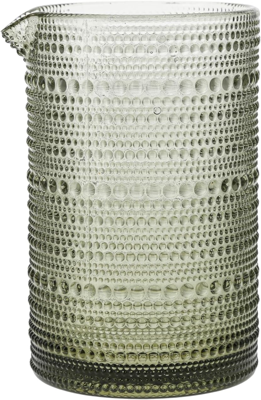 Fortessa Jupiter Hobnail Glass, 25 Ounce Mixing Hobnail Glass, Smoke Gray