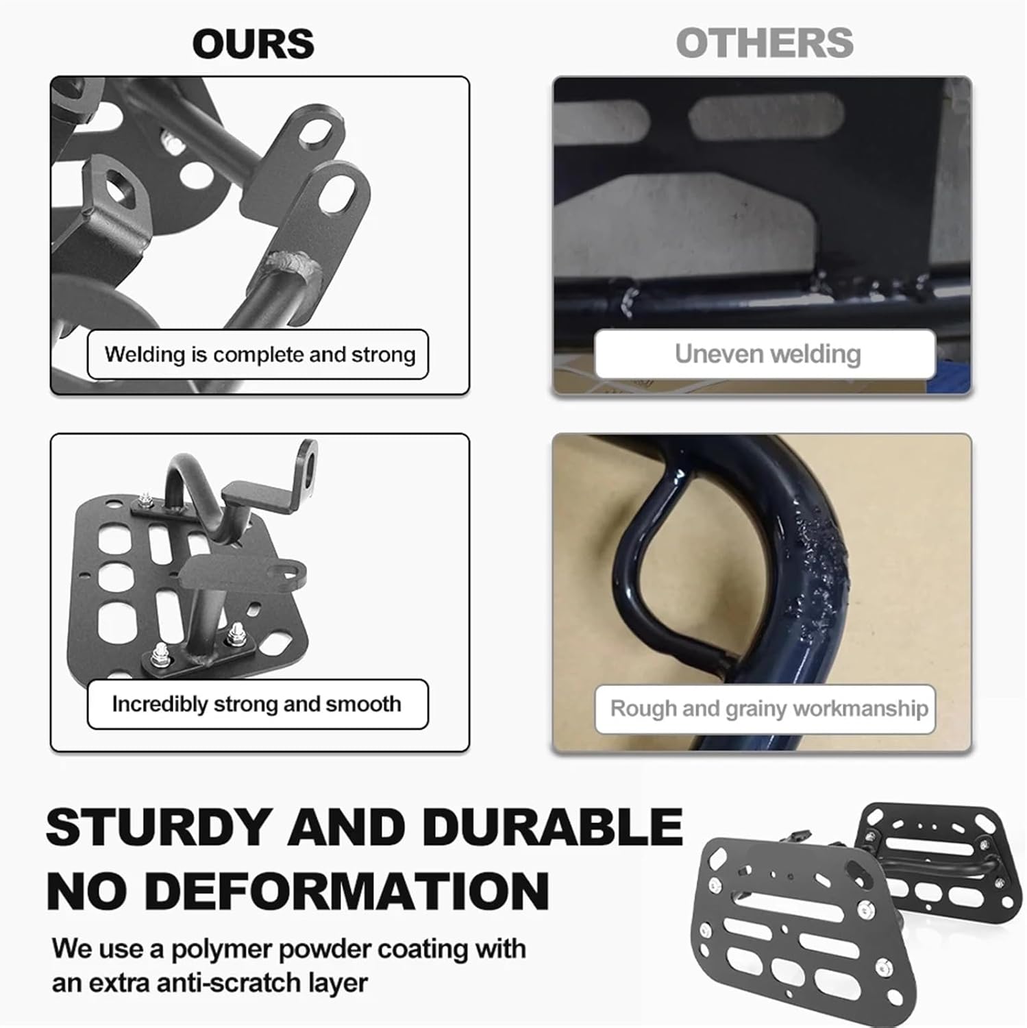 Replacement Motorcycle Saddlebag Support Bars Mounting Brackets Pannier Racks For Ducati Diavel 1200 2011 2012 2013 2014 2015 2016 2017 2018