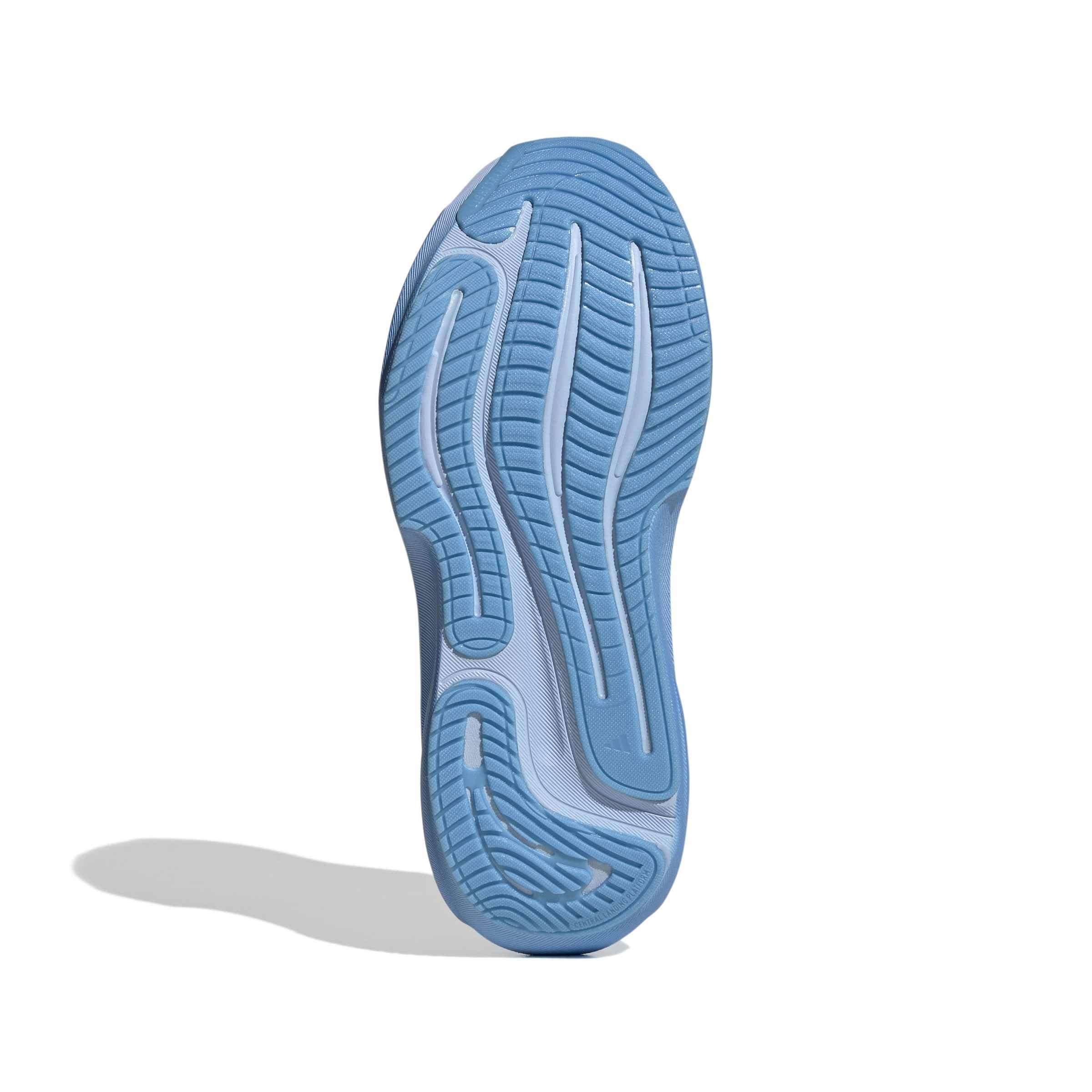 adidas Supernova Rise 3 Damen Laufschuhe mit Dreamstrike+ Dämpfung, atmungsaktivem Primeweave Obermaterial und anatomisch geformter Lighttraxion Außensohle.