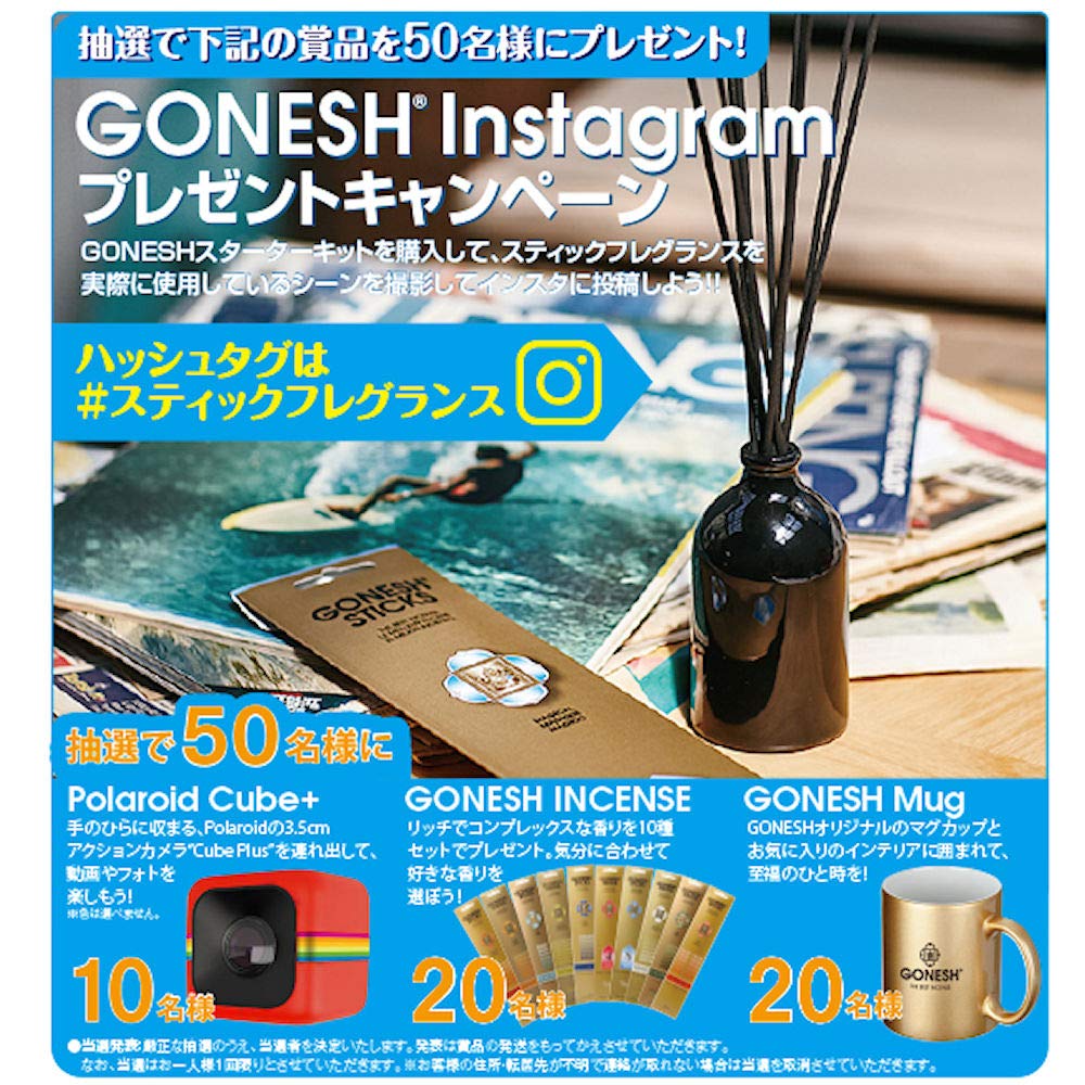 Amazon.co.jp: GONESH(ガーネッシュ) お香 インセンス