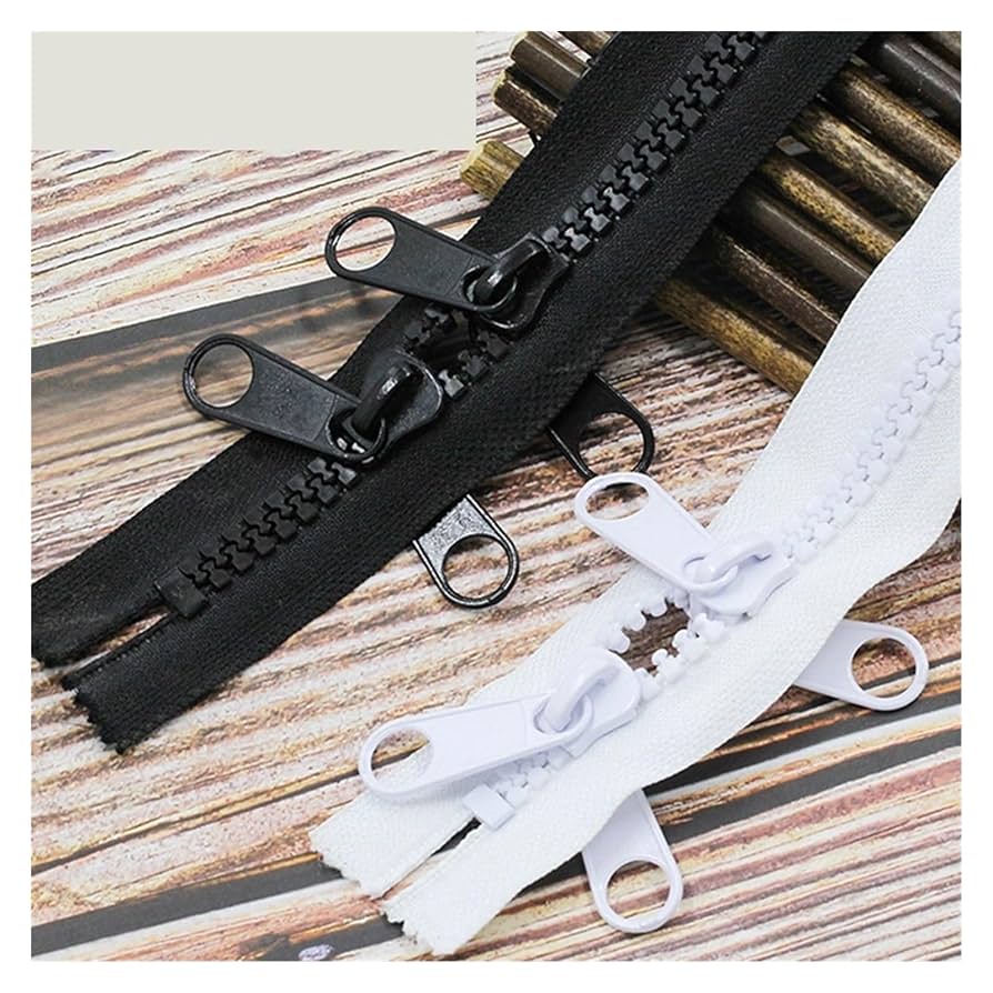 JP　 Amazon.co.jp: セパレートジッパー，成型プラスチックジッパー