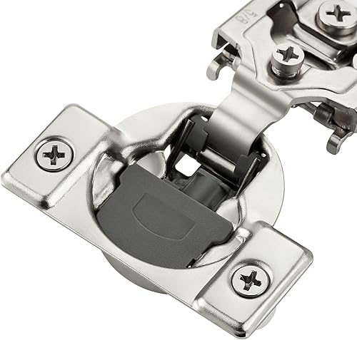 Vista 50 de Ravinte - Juego de 30 bisagras superpuestas, 15 pares de bisagras de cierre suave de 1.3 pulgadas para armario de cocina, bisagras ocultas de acero