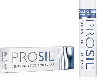 Pro-Sil Patented Silicone Scar Treatment Stick - Clinically Proven to Reduce the Appearance of Scars - Easy Glide-on Applicator, 4.25g