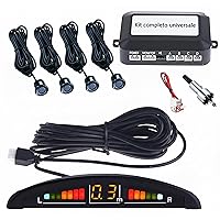 TEMPO DI SALDI kit Sensori Parcheggio Auto Universale con 4 Sensori Di Parcheggio