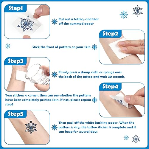 Miniatura 9 de Landhoow 240 tatuajes temporales de pirata para niños con purpurina a granel, tatuajes piratas, calcomanías para el cuerpo de pirata, disfraz de