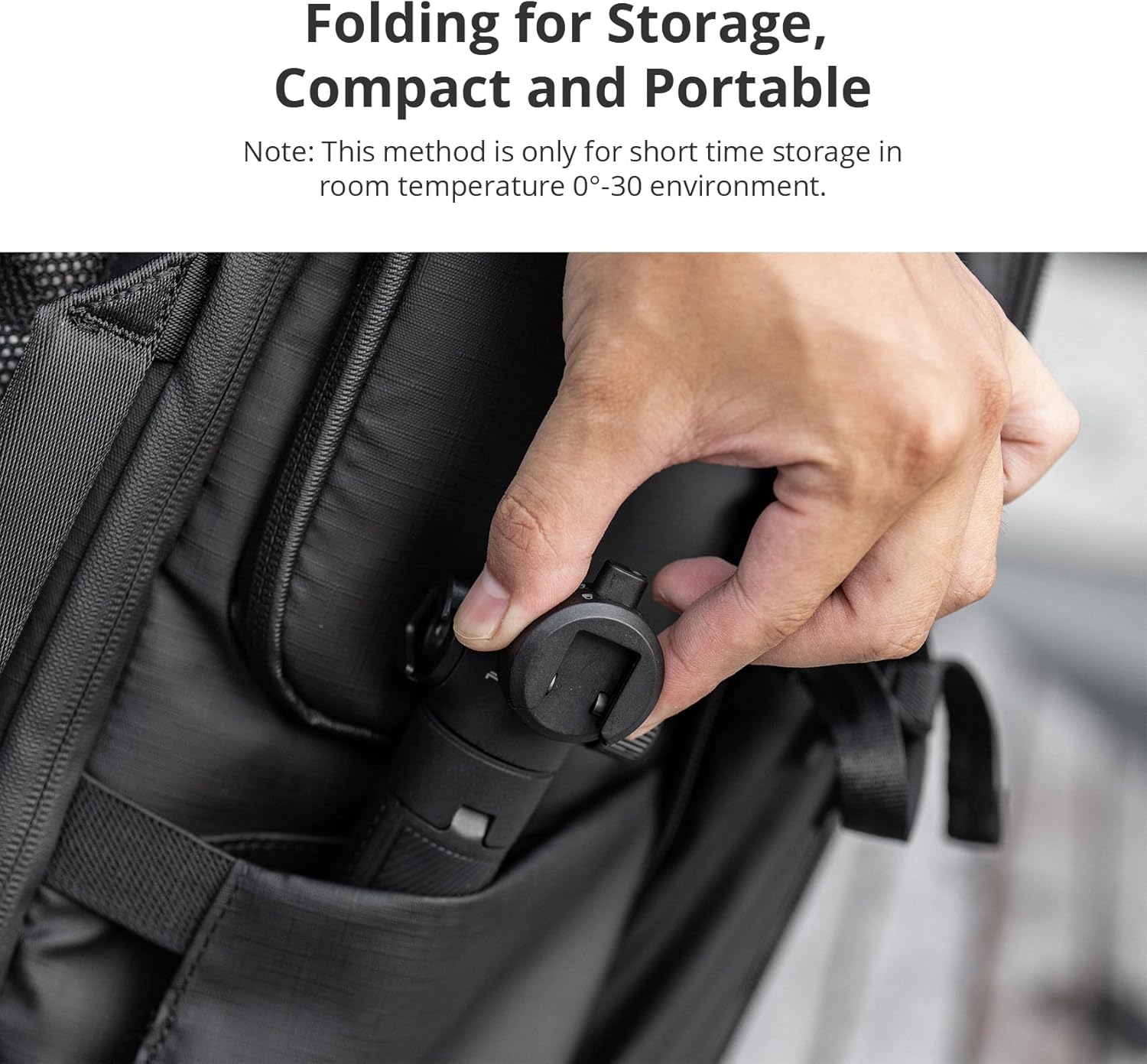 PGYTECH CapLock Action Camera Extension Pole Tripod for OSMO Action 4/3/2, OSMO Pocket 2, Gopro Hero 11/10/9/8, ONE RS/R/X3, XiaoYi, Feiyu Action Camera Quick-Release Design - Image 4