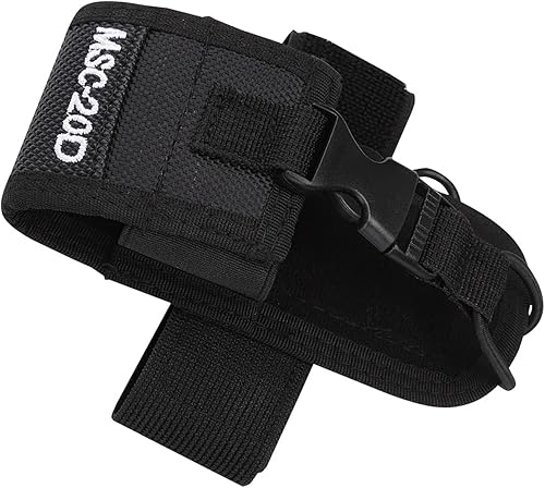 Miniatura 3 de Meiyya Funda para walkie talkie walkie talkie soporte para radio, soporte de radio de brazo, funda de radio, bolsa de radio, práctica bolsa de brazo