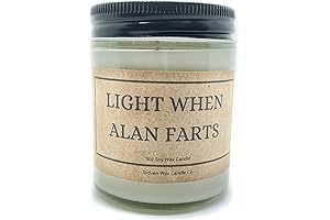 Personalized Light When Name Farts Soy Candle - the Best Candle to...