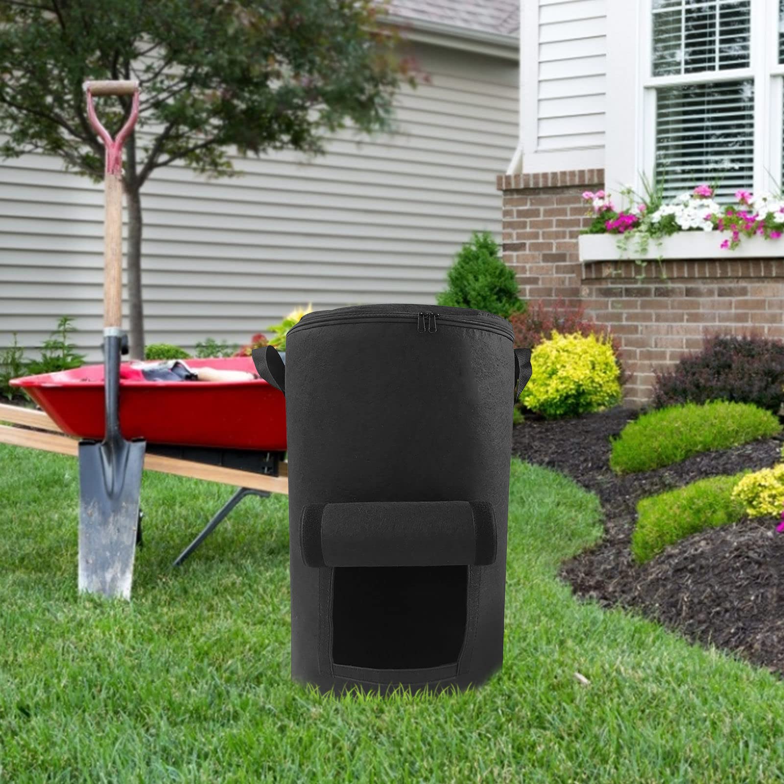smashing basura compostables, caja compostaje al aire libre, compostaje para jardín, compostaje para exteriores para la eliminación residuos cocina