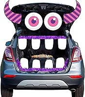 Vista 1 de Kit de decoración de Halloween para maletero o golosinas para auto, kit de decoración 3D para SUV, decoración de monstruo para maletero o auto