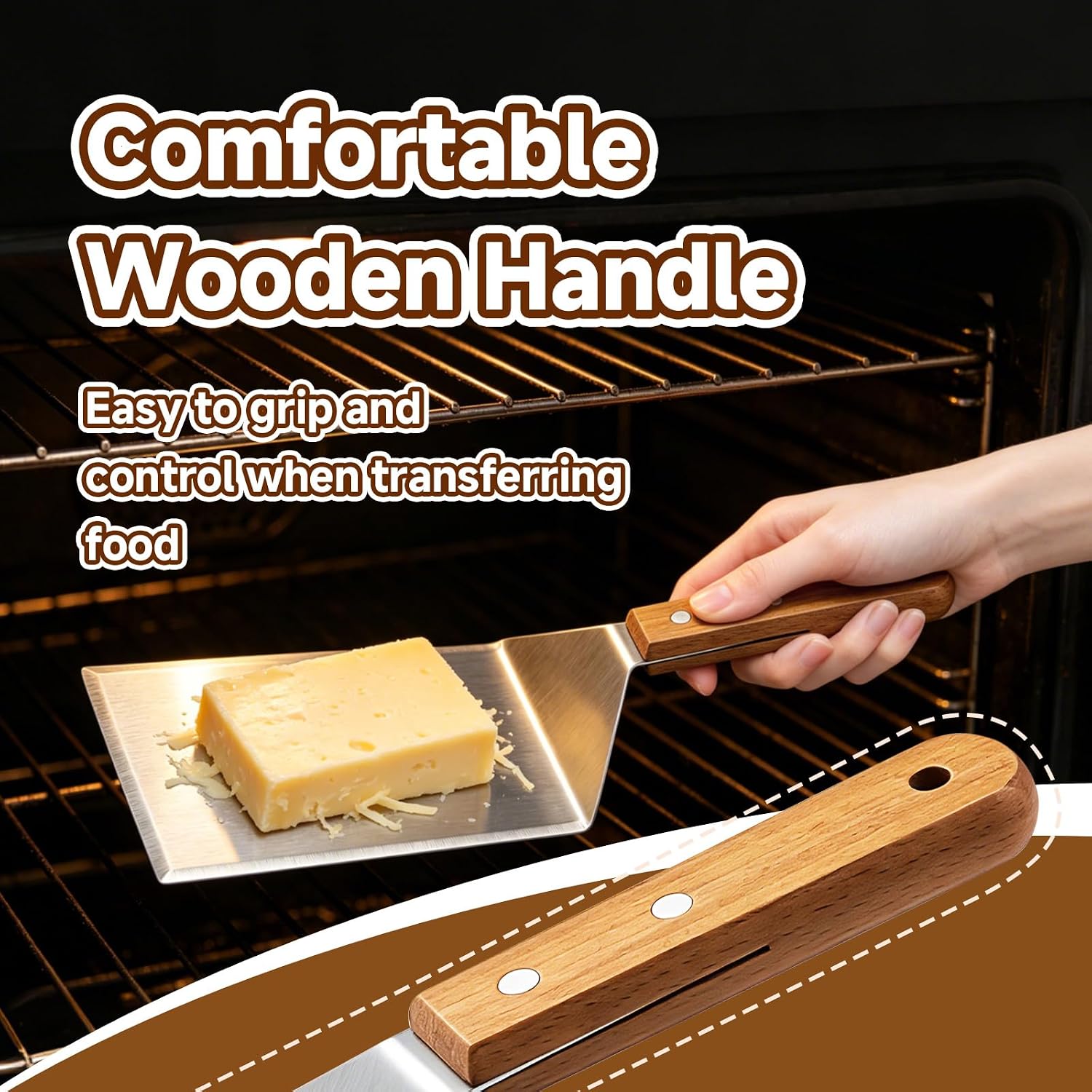 Cream Cheese Smoker Tray, Stainless Steel Smoked Cream Cheese Spatula