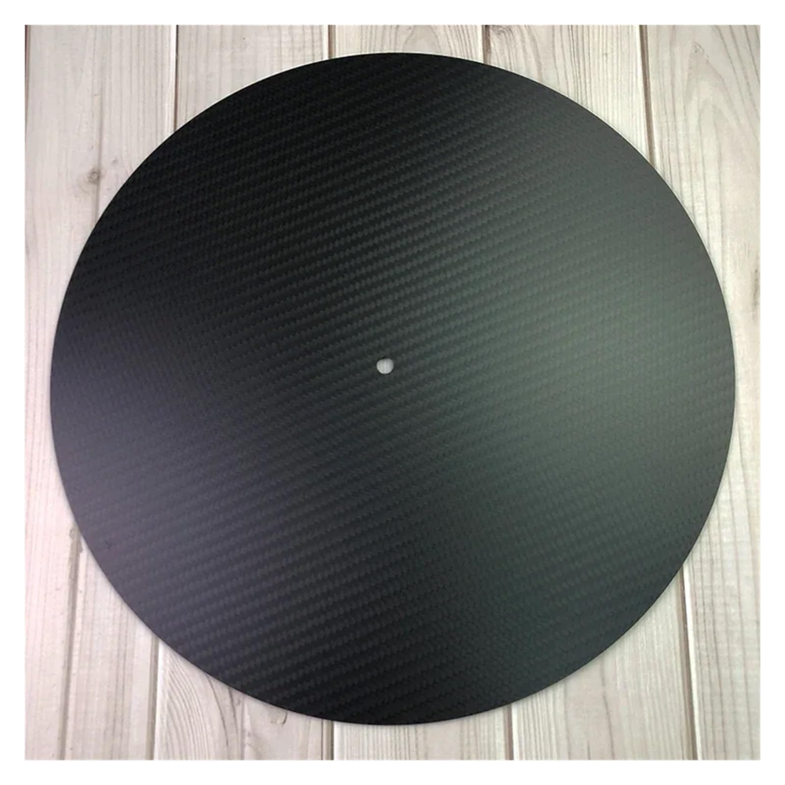 Alfombrilla para tocadiscos Alfombrilla antideslizante de fibra carbono for tocadiscos, accesorios for, alfombrilla for vinilo LP, 12"
