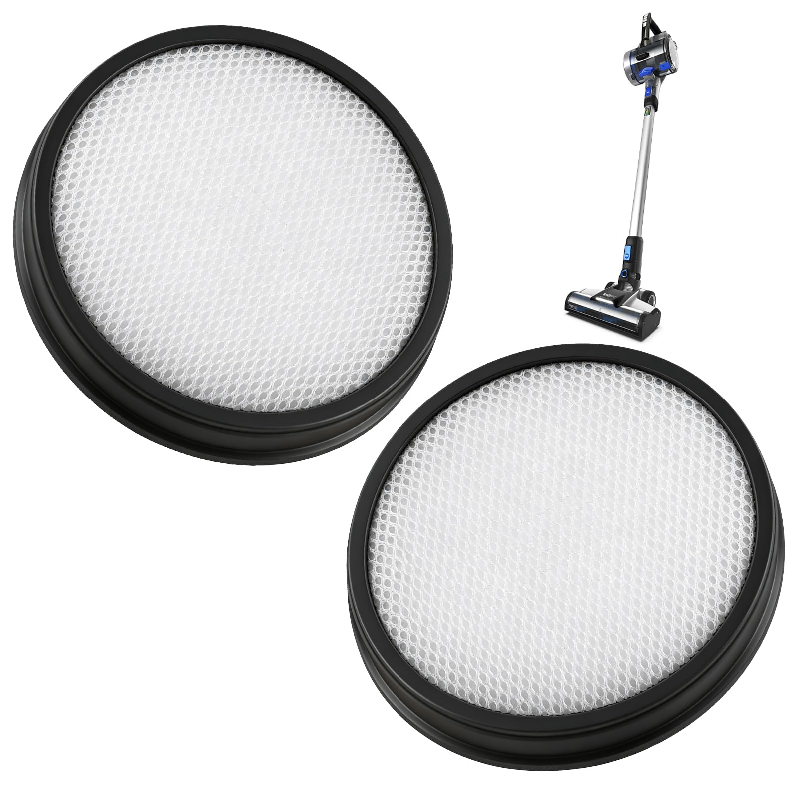 2PCS Filter for Vax Blade 4/Vax Blade 3 Cordless Vacuum, Reusable Replacement Filters for Optimal Vacuum Performance