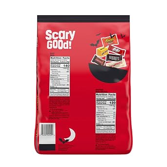 Hershey Assorted, Halloween Candy Bulk Variety Bag, 78.24 oz (275 Pieces)