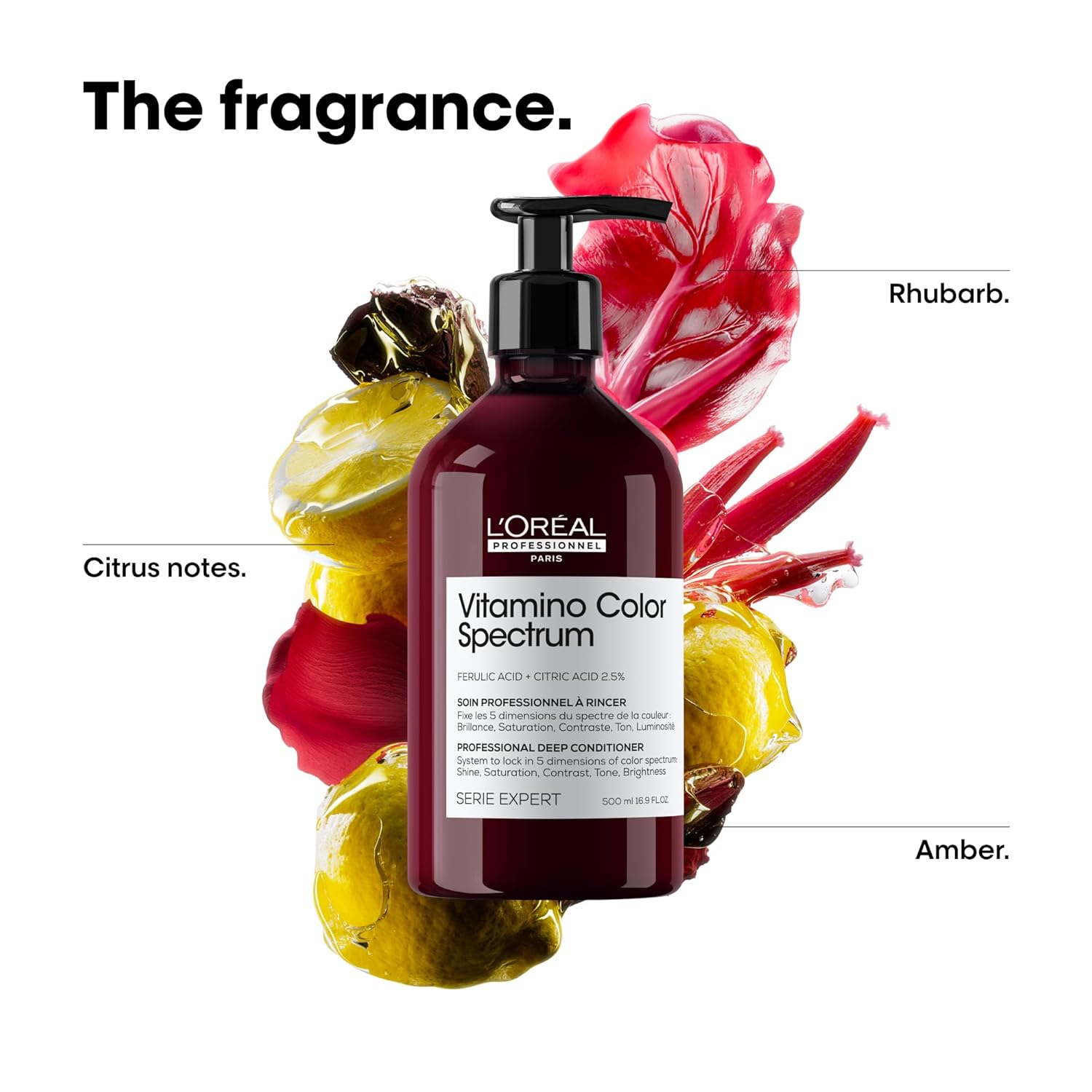 L'Oréal Professionnel Paris Vitamino Color Spectrum Deep Conditioner - Maintains Day 1 Vibrancy, Ultra High Glass Shine, Rich Vibrant Colors, Strengthens & Smoothens Hair, Color Toning - Image 5