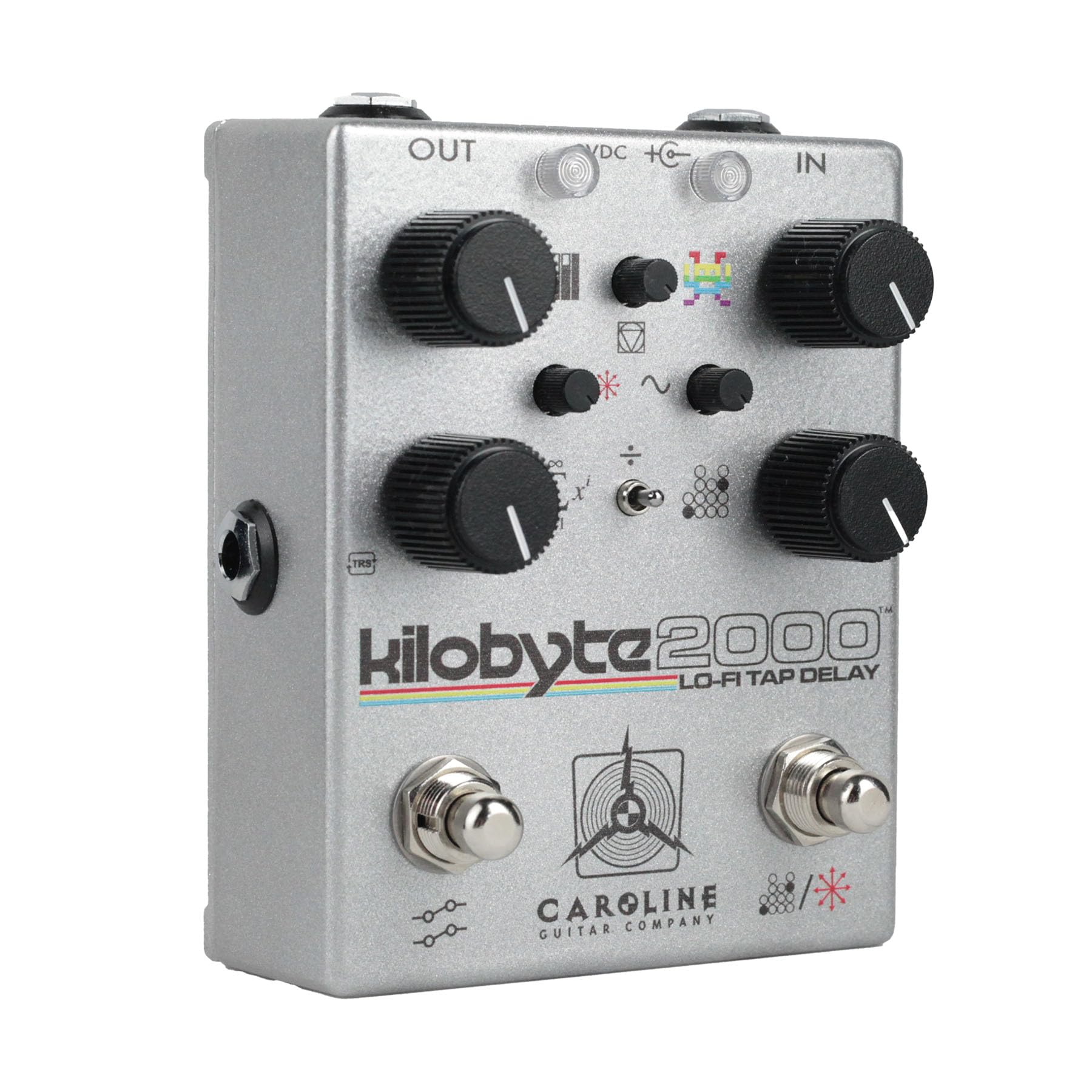Amazon.com: Caroline Guitar Company Kilobyte 2000 Lo-Fi Delay