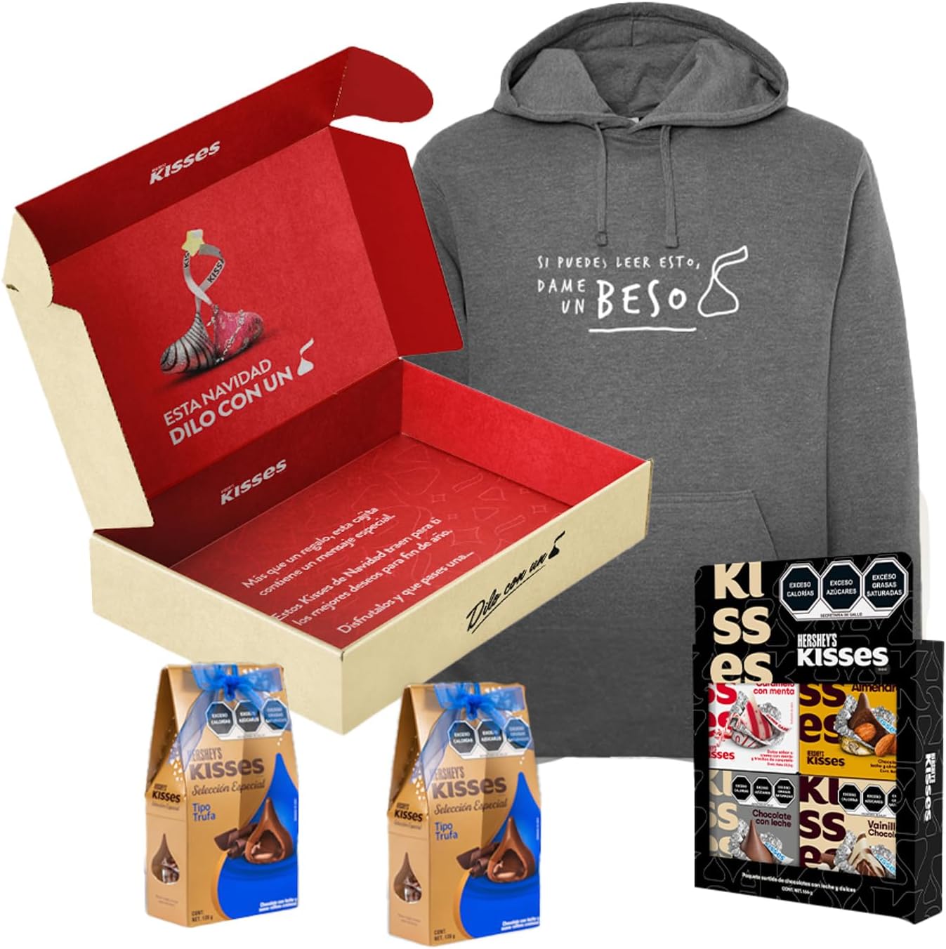 HERSHEY´S Kit KISSES Edición Especial 1 Pack Chocolate Kisses 4