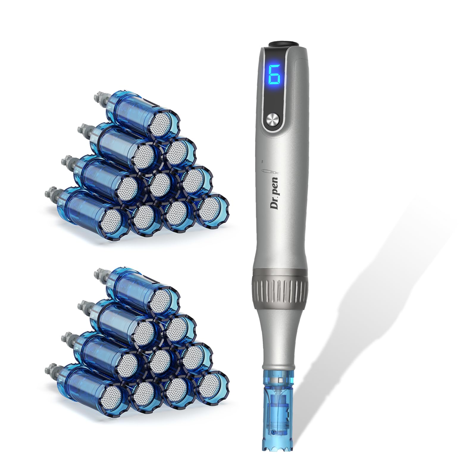 Photo 1 of Microneedle Roller Pen for Home Use - Microneeding Derma Roller Pen for Women Men - Micro Needle Roller Pen for Skin Tools-0.24MM