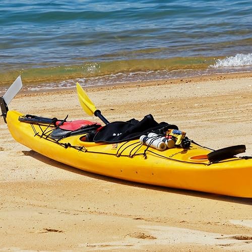 Miniatura 4 de PARACORD PLANET Cuerda de choque elástica  Cordones de nailon elásticos  Uso para kayaks, correa de remolque y más  Cuerda elástica, grado marino