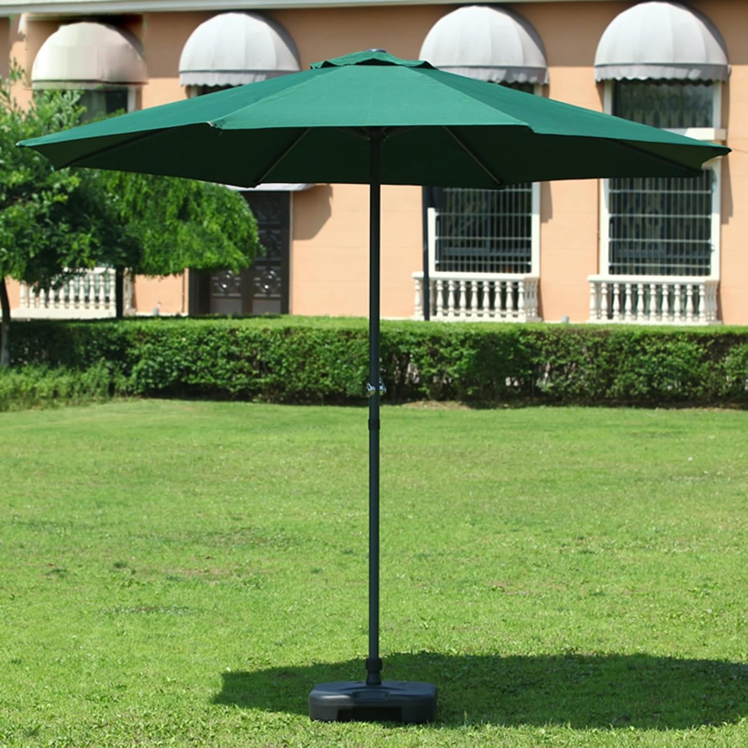 Patio Umbrella Replacement Canopy Square Cantilever Top Cover Outdoor,Beige Patio Umbrella Canopy Replacement Cover for 8.9ft/9.9ft Sun Umbrella Durable Fabric Cloth for 6 Ribs (2.7M/3.0M) P