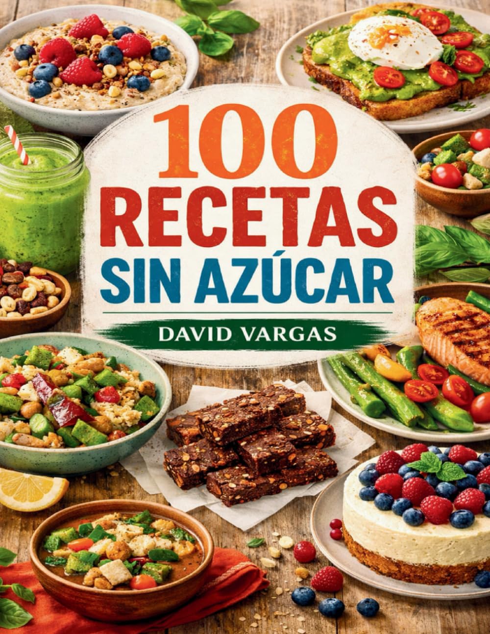 100 Recetas Sin Azúcar para el Día a Día: Cocina fácil con ingredientes sencillos y mucho sabor