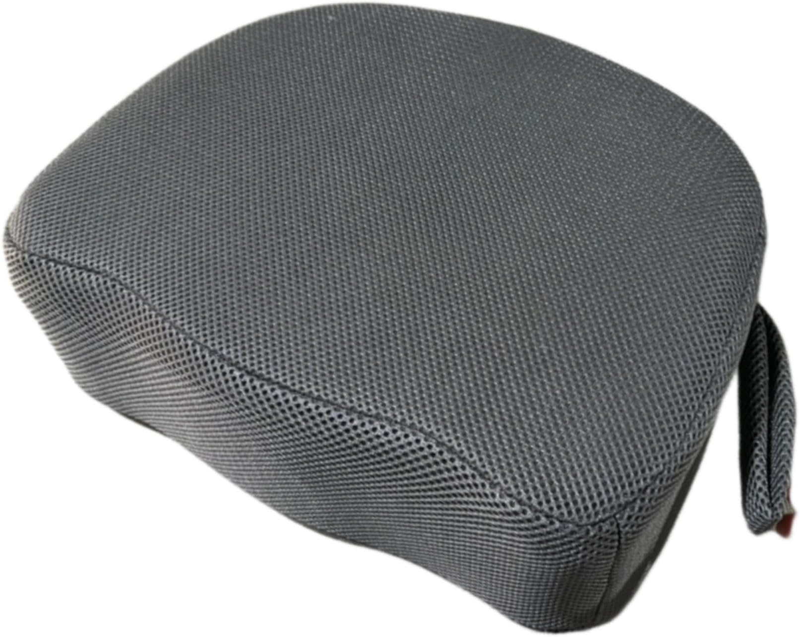 Hot Tub Booster Seat, Weighted SPA Booster Seat Cushion with Non-Slip Micro Dot Bottom, 15 x 12 x 5 Inches - 3D Air Mesh Washable Spa Booster Seat For Indoor Outdoor, Quick Dry Bath Accessories (Grey)