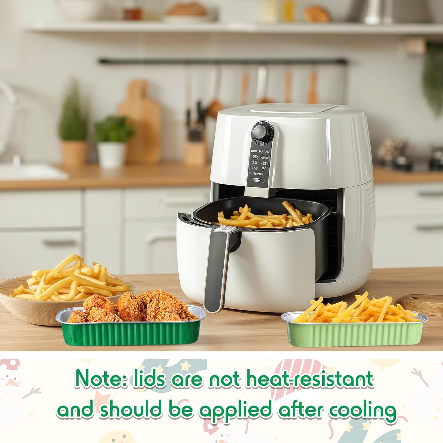 540 Pcs St. Patrick's Day Mini Loaf Pans with Lids and Spoons 6.8 oz Rectangular Aluminum Foil Baking Pans Mini Cake Tins for Bread Desserts - Image 4