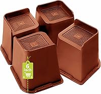 Vista 10 de Elevadores de cama de 2 pulgadas, 3 pulgadas, 4 pulgadas, 6 pulgadas, 8 pulgadas, resistente, elevador de muebles de gran tamaño para sofá, mesa