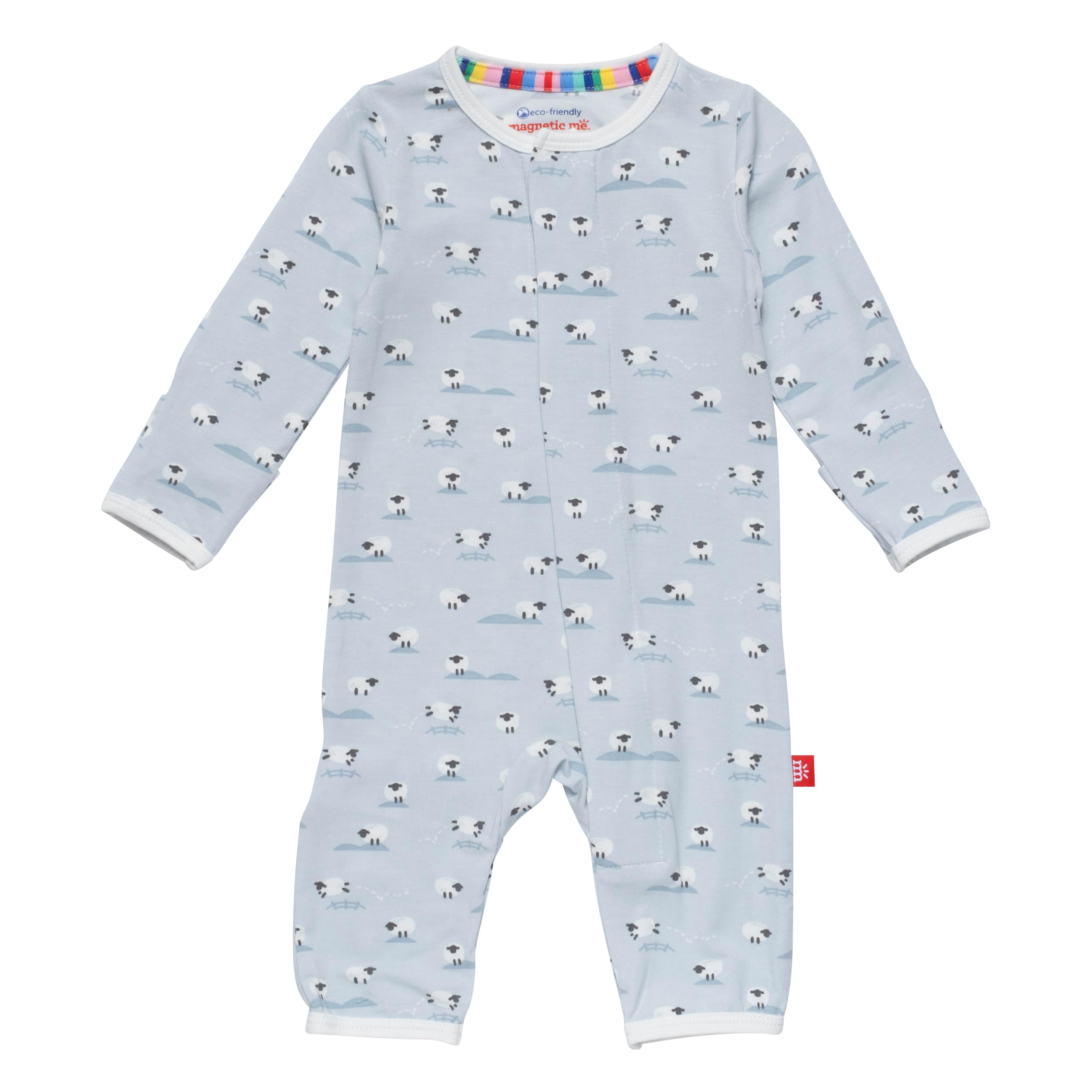 Magnetic Me Magnetic Convertible Coveralls | Silky Soft Modal Fabric | Baby Onsie Available in Sizes NB - 24M