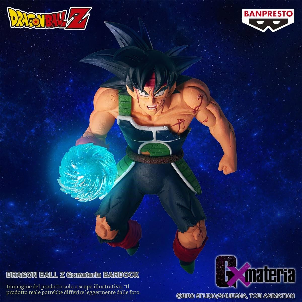 Banpresto Bardock Dragon Ball Z - GXmateria 14 centimetri - Figure, Multicolore, BP89720P