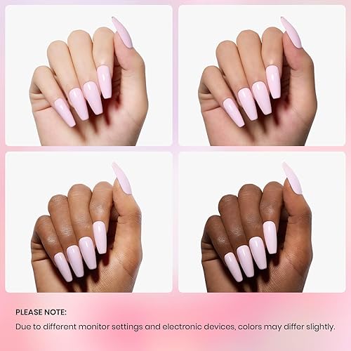 Miniatura 440 de Beetles - Esmalte de uñas en gel de 0.5 onzas fluidas (15ml), curado con lámpara LED, extracción por remojo, para arte de uñas, estética