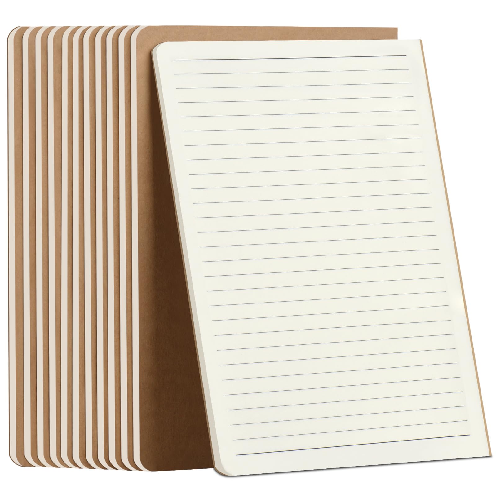 ZCZN A5 Cahiers Kraft 60 Pages par Bloc,Lot of 24 Blocs Carnet de Notes,80 gsm,Bloc Note Carnet Dessin,30 Feuillets Petits Carreaux ZCZN A5 Cahiers Kraft 60 Pages par Bloc,Lot of 24 Blocs Carnet de Notes,80 gsm,Bloc Note Carnet Dessin,30 Feuillets Petits Carreaux