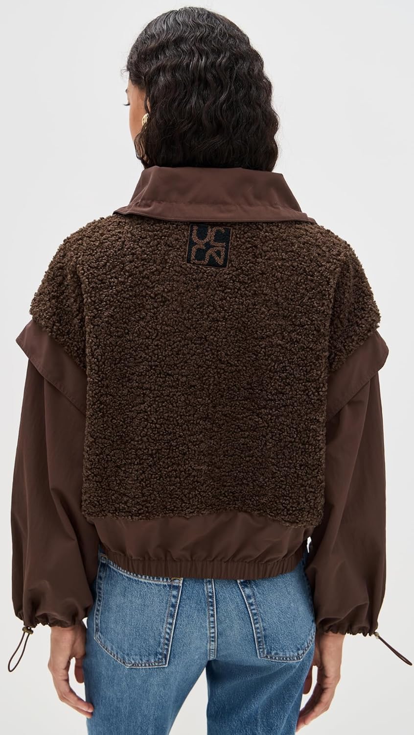 Ulla Johnson Women's Aidan Teddy Fleece Jacket - Image 4