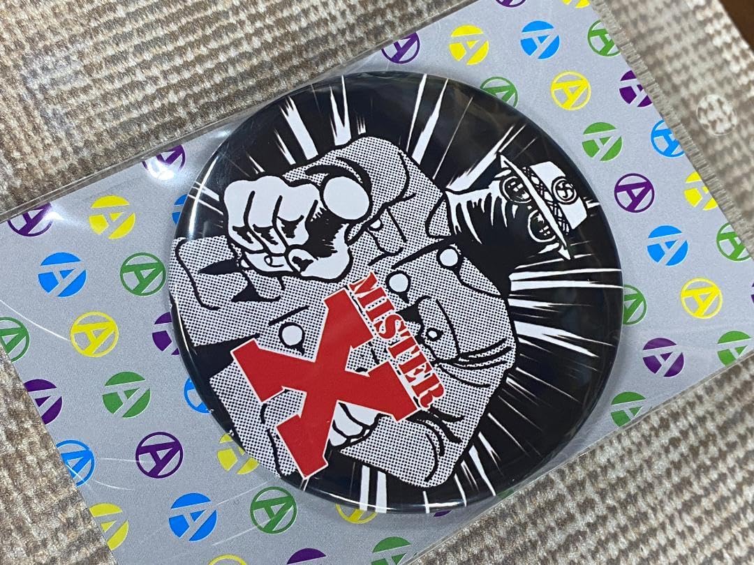 Amazon.co.jp: プロゴルファー猿 缶バッジ ミスターX バッチ