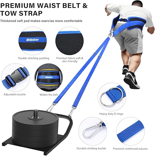 Miniatura 10 de Bilbear Accesorio de cable de cuerda de tríceps ajustable, cuerda extraíble para tríceps, agarre de cuerda de gimnasio con asas antideslizantes,