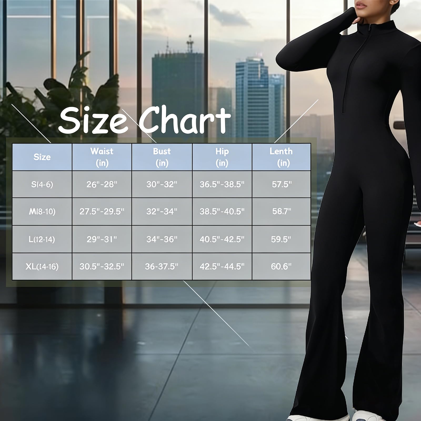 Tuta da allenamento da donna con cerniera e scollo a V, a maniche lunghe, svasata, tuta elastica per sport, palestra, abbigliamento sportivo e fitness quotidiano