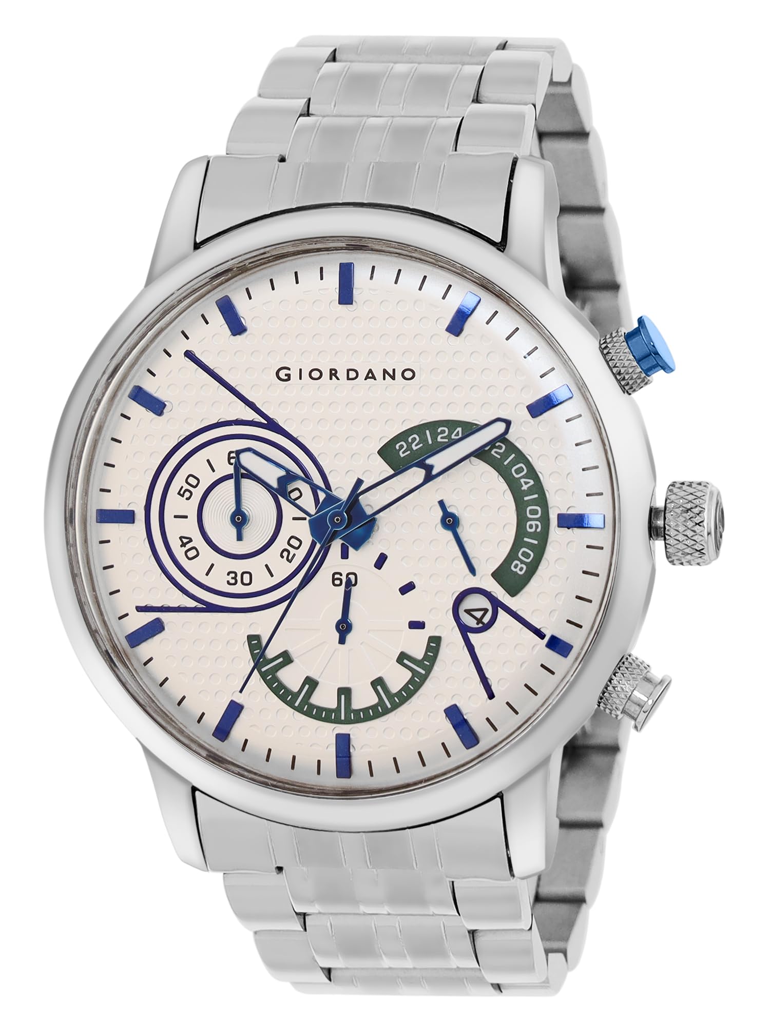 Giordano Analog Stylish Watch for Men & Boys Water Resistant Fashion Watch Round Shape with Multi-Functional Wrist Watch to Compliment Your Look/Ideal Gift for Male - GZ-50078 (B0C81JZW49) Amazon Price History, Amazon Price Tracker