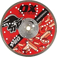 Vista 11 de OX Herramientas 4" Universal Superfast Diamond Blade 7/8" - 5/8" Bore