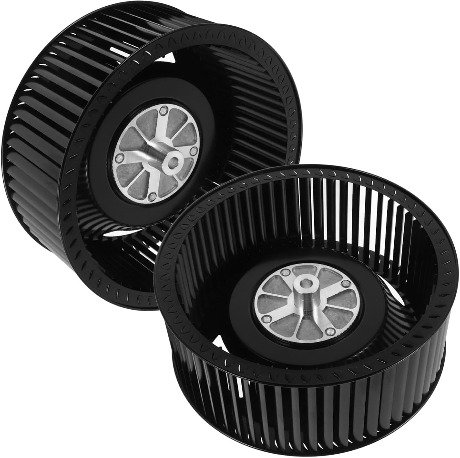 Angoily 2pcs Range Hood Fan Wheel Hood Filter Wheel Quiet Operation Easy Install