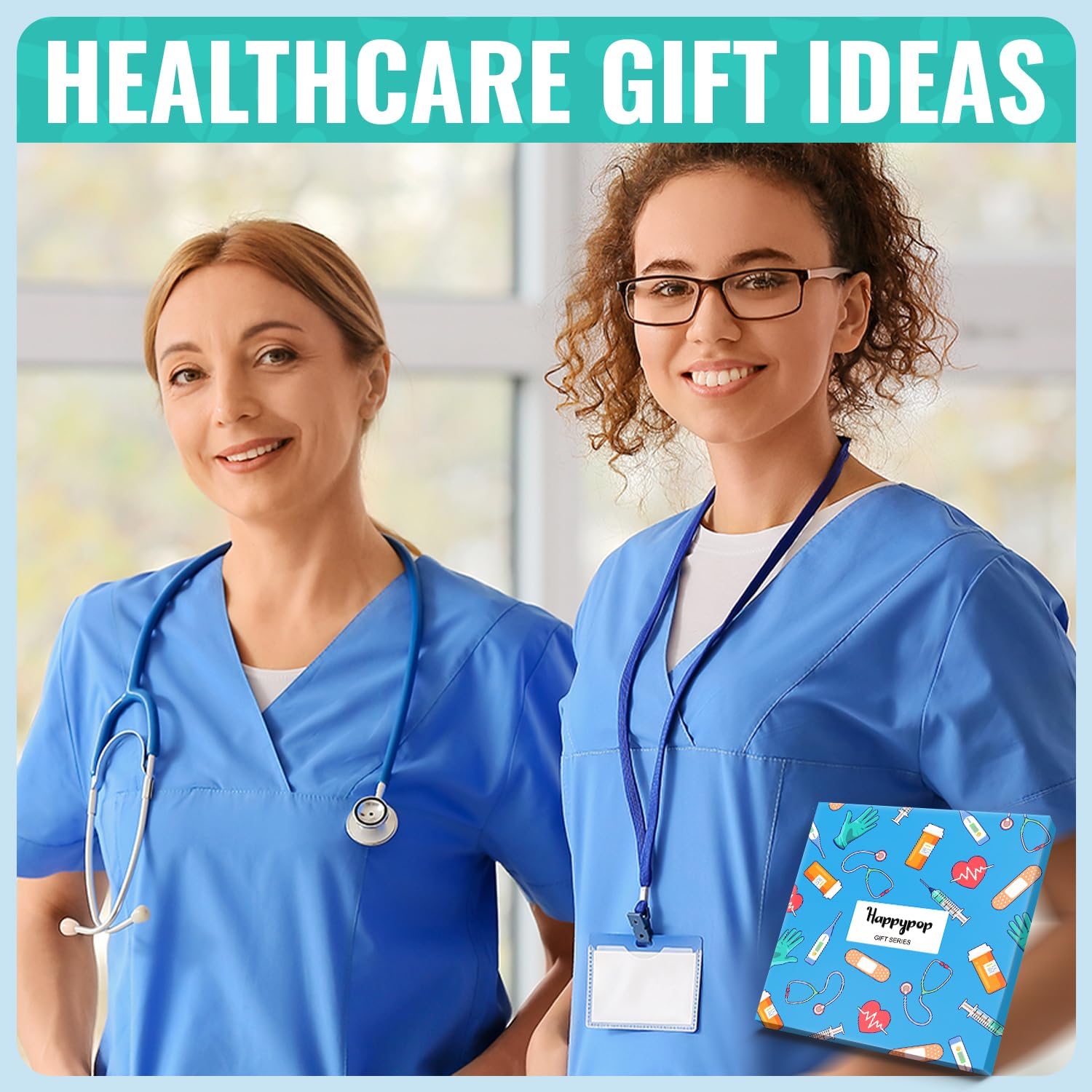 HAPPYPOP Nurse Gifts for Men Women - Nacho Average Doctor CNA EMT RN VET TECH Dentists Socks - Image 6