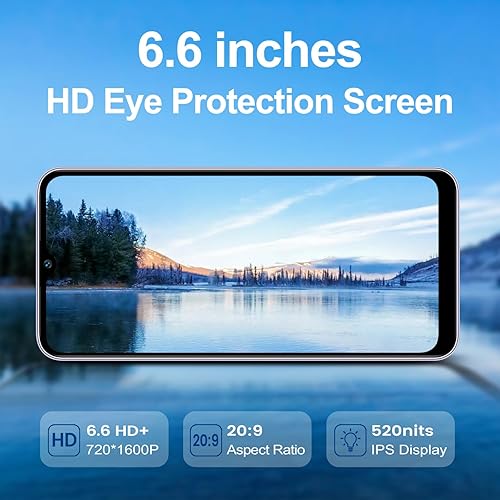 Miniatura 2 de A09 teléfonos Android desbloqueados 8 GB RAM 128 GB ROM 256 GB Expandir 6.6 '' Pantalla HD Android 12 Smartphone barato 13MP AI Cámara 4000mAh