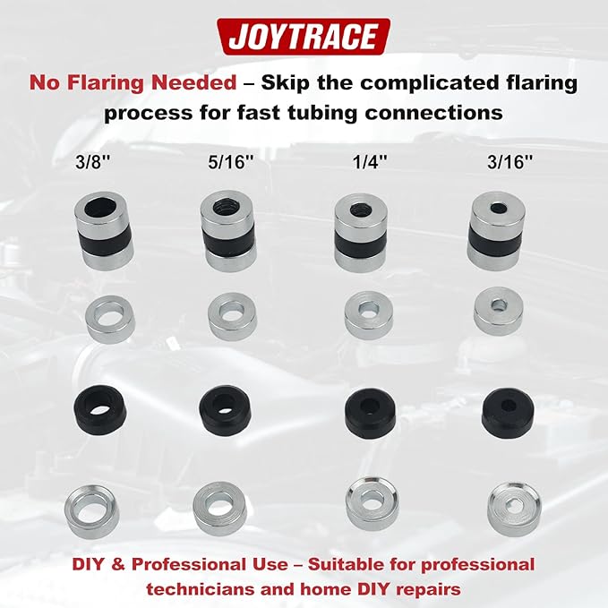 Kit de Reparación de Conjunto de Líneas HVAC, Adaptador de Tubo de Proceso miniatura 3