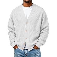 Men's Button Up Cardigan Tops