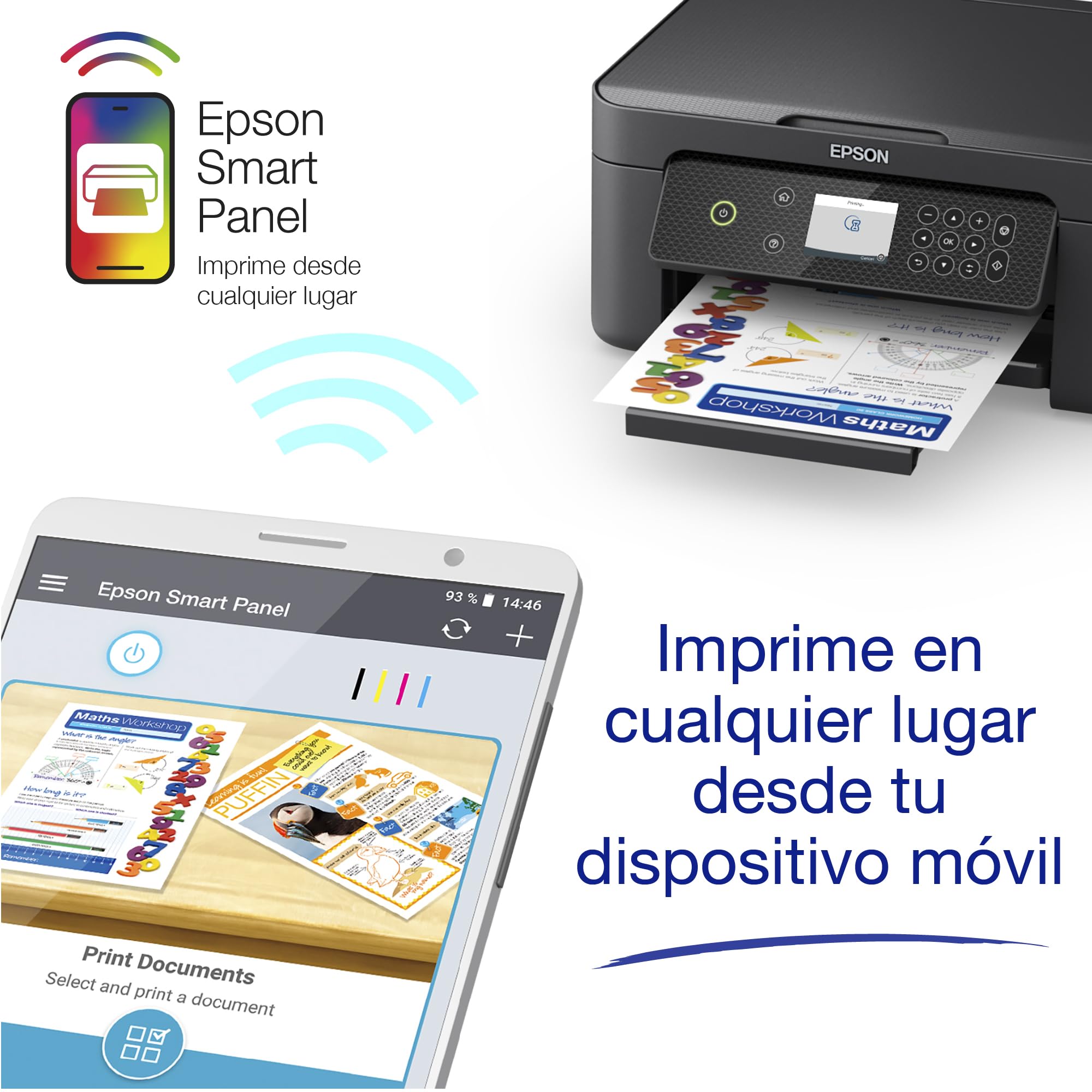 Epson Impresora de inyección de Tinta multifunción Expression XP-4200 A4 con conectividad inalámbrica y 3 Meses Gratis de suscripción ReadyPrint Flex*